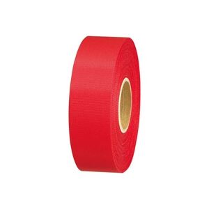 （まとめ）ジョインテックス カラーリボン赤 24mm*25m B824J-RD【×10セット】 鮮やかな赤が魅力 店舗や事務で大活躍のカラーリボン 24mm幅×25mの長さでたっぷり使える まとめて10セットでお得