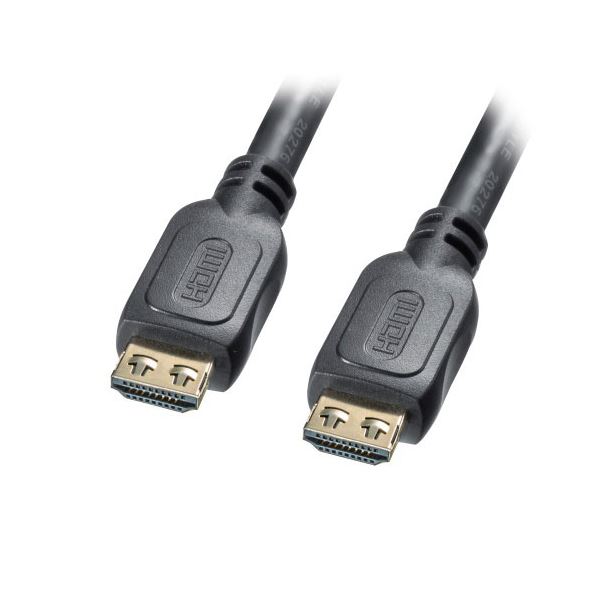 ラッチ付きHDMIケーブル 配線 10m KM-HD20-P100L しっかりと固定される10メートルのHDMIケーブル 配線 抜け落ちる心配がない、ラッチロック機能付き 信頼性と安定性を追求した高品質ケーブル 7,838円