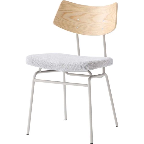 チェア (イス 椅子) グレー （約W46×D53.5×H78.5×SH47cm） 組立式 シックな雰囲気漂う、グレーのチェア (イス 椅子) （幅46×奥行53.5×高さ78.5×座面高47cm）お客様自身で組み立てるタイプの椅子 (イス チェア)