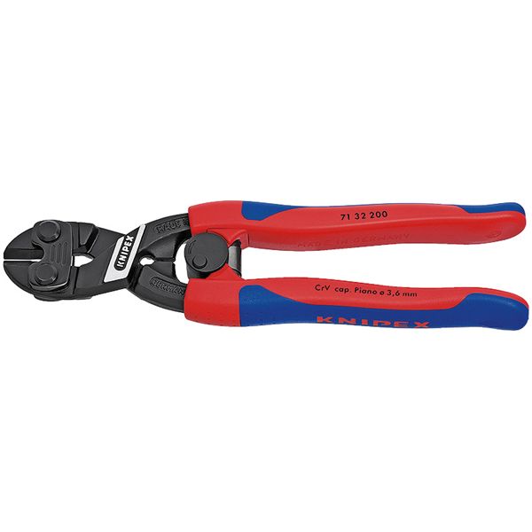 KNIPEX クニペックス 小型クリッパー コンフォート リセス付 全長200粍 7132-200 KNIPEX クニペックス 小型クリッパー コンフォート リセス付 全長200粍 7132-200