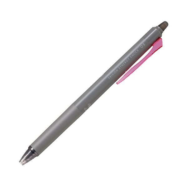 （まとめ） パイロットゲルインキボールペン フリクションシナジーノック05 極細0.5mm ピンク LFSK-15-P 1セット（10本） 【×3セット】 驚きの消せるノック式ゲルボールペン フリクションシナジーノック05が極細0.5mmで登場 可愛いピンクカラーで10本セット×3でお得にGET