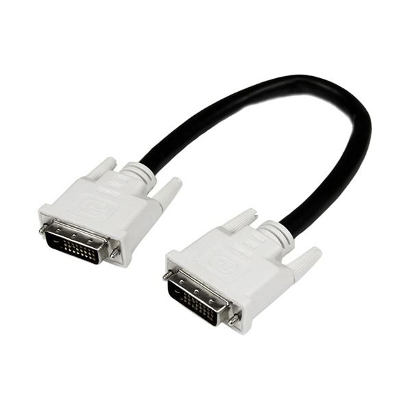 （まとめ） StarTech.com DVI-Dデュアルリンクケーブル 導線 黒いこと 1m 牡／牡 DVIDDMM1M 1本 【×3書き割り】 黒 高性質なDVI-Dデュアルリンクケーブルが3本書き割りでお得 黒いこと色合いの1m有線テレビで、牡／牡繋ぎ合わせるで助けになる デジタルさし絵をせつ然たるに伝わらすし、好いたらしいな視