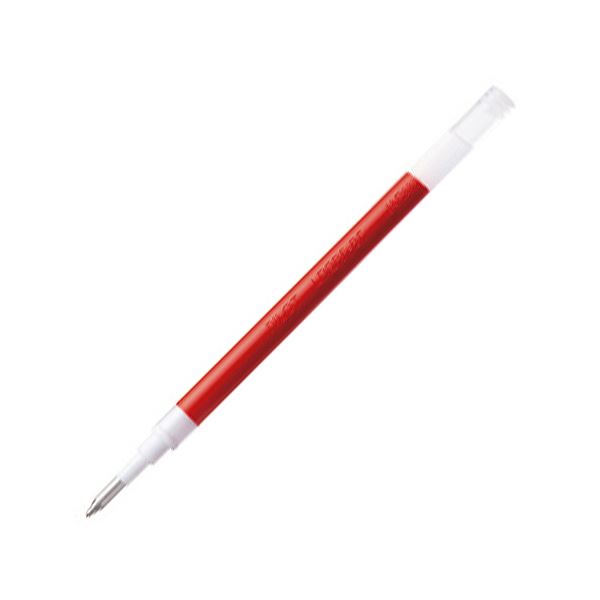 （まとめ） パイロットゲルインキボールペン ジュース専用替芯 細字0.7mm レッド LP2RF-8F-R 1セット（10本） 【×5セット】 赤 ジュースに最適 0.7mmの細字替芯付きゲルインキボールペン、レッドカラー10本セット×5 書きやすさと鮮やかさを両立した便利アイテム 赤