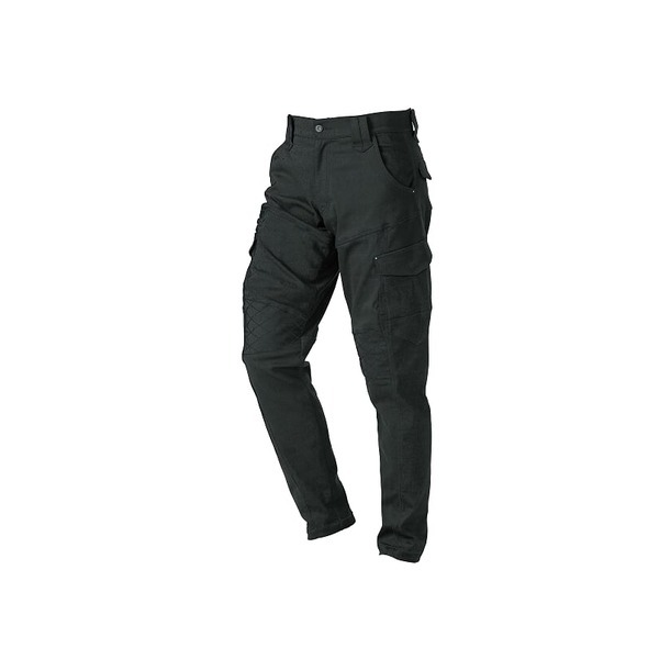 【村上被服製】 ジョッパーカーゴ/作業着 【アッシュブラック 8L】 スーパーストレッチ素材 綿 ポリエステル 3204 黒 柔らかなストレッチ素材で快適な作業をサポート カジュアルなカーゴパンツがあなたの作業着スタイルを格上げ アッシュブラックの8Lサイズで、スーパース