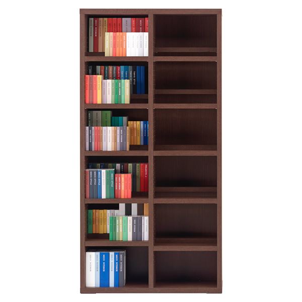 フナモコ コミックシェルフ 整理 収納 棚 キャビネット ハイタイプ 高い 【幅90×180cm】 レベッカオーク CBR-90T 広々90×180cmのハイタイプコミックシェルフ、魅力溢れるレベッカオーク仕上げ コミックコレクションを見事に引き立てるCBR-90T 収納力抜群で至福のひととき