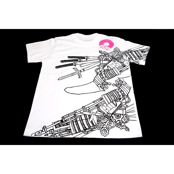 戦国武将Tシャツ 【加藤清正】 Lサイズ 半袖 綿100% ホワイト(白) 〔Uネック おもしろ〕 白 戦国の闘志を纏い、虎を討つ 和柄のティーシャツが語る、賎ケ岳の壮絶な戦い 加藤清正の勇姿を刻んだ戦国武将Tシャツ、Lサイズの半袖で快適な着心地 100%綿のホワイトカラーが清廉
