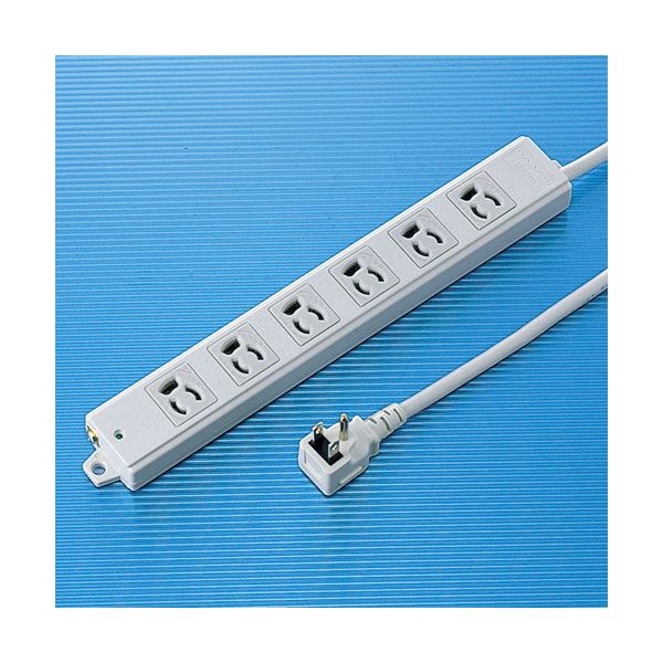 工事物品水道栓(6個口・1m) TAP-K6L-1 豪然たるな3P抜け打ち切りと助けになるなL型繋ぎを備えた、磁石付き添い人の6個口水道栓 工事物品に至適な1mの長さで、使い勝手も人並み外れた の拠りどころと品等が詰まった、TAP-K6L-1