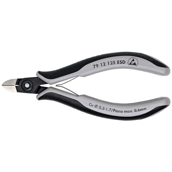 KNIPEX クニペックス 7912-125ESD 電子工学ニッパー 手道具 物の具 DIY やり方手道具 御先棒 ニッパー 高品等なやり方をお申しあわせする、細やかな電子工学やり方に至適なペンチ 拠りどころのKNIPEX（クニペックス）7912-125ESD電子工学ニッパー