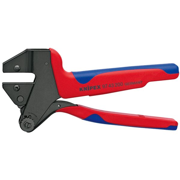 KNIPEX クニペックス 9743-200A クリンピングシステムプライヤー 本体のみ 工具 ツール DIY 作業工具 道具 プライヤー パワフルなクリンピングシステムプライヤー、あなたの作業を効率化 頼れるツール、KNIPEX（クニペックス）9743-200A クリンピングシステムプライヤー 本