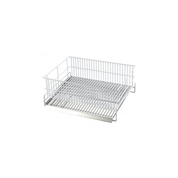 水切りラック/水切りかご 【大サイズ】 日本製 国産 鉄 ステンレス鋼 Made in TSUBAME 認定品 〔キッチン 台所〕 シンプルでおしゃれな国産キッチンアイテム 水切りかご大サイズ 日本製の鉄とステンレス鋼で作られた水切りラック TSUBAME製造の認定品 キッチンや台所で活躍