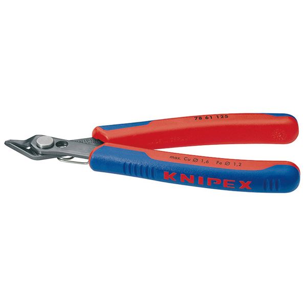 KNIPEX クニペックス 7861-125 百貨店ニッパー SB 物の具 物の具 DIY 御役目物の具 物の具 ニッパー 窮まりの細しい御役目における切りおとすのはやりっ児、電子工学と細しい機械の切りおとすに至適な物の具 花・ガーデン・DIY-DIY・工具-ニッパー