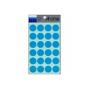 （まとめ） エーワン カラーラベル 丸型 (円形 ラウンド) 20mm径 07046 空 1P14シート（336片）入 【×10セット】 鮮やかなカラーラベルで、あなたの世界を彩る 20mm径の丸型ラベル、空の1P14シートが336片入った、エーワンの新感覚アイテム ×10セットでお得にGET