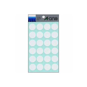 （まとめ） エーワン カラーラベル 丸型 (円形 ラウンド) 20mm径 07050 白 1P14シート（336片）入 【×10セット】 カラフルな丸型ラベルで、あなたのアイデアを一層輝かせる 白い20mm径のラベルシート、1P14シート（336片）入りのお得なセットが10個 エーワンの新感覚ラベ