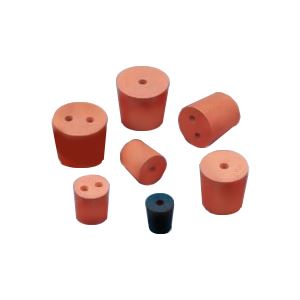 （まとめ）穴あき天然ゴム栓 No.9（1穴）6粍φ【×20仕掛ける】 試験の必需品品 穴あき天然ゴム栓 No.9（1穴）6粍φ仕掛ける 20個でお得