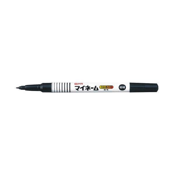 （まとめ） サクラクレパス サクラマイネーム HK#49 極細 黒 10本【×10セット】 黒の極細なる書道の舞台、サクラクレパスが贈る、墨の極み 10本の黒き筆で、深く、美しく、繊細な線を描き出せ あなたの文字が、輝きを放つ