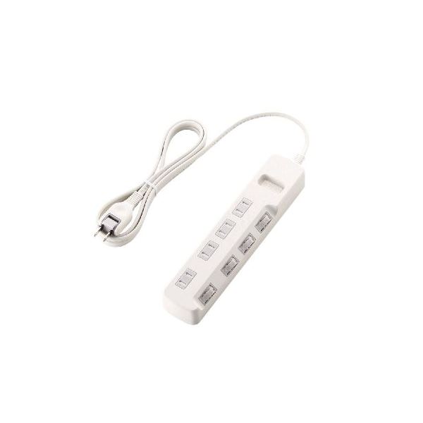 (まとめ) ほこり防止シャッター付 省エネタップ T-E6A-2420WH【×3セット】 省エネタップ T-E6A-2420WH【×3セット】は、電気代を節約しながらもパワフルな電源供給を実現 さらに、ほこりから機器を守るシャッター付きで、安心 ・安全 な使用が可能です