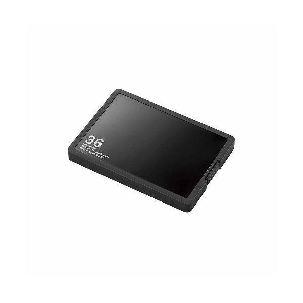 （まとめ） SD／microSD歌留多容れもの（可塑性物質手合い） CMC-SDCPP36BK【×5書き割り】 デジタル資料の金鉱 助けになるな納める容れもの SD／microSD歌留多を保護することするエレコムの媒体容れもの 可塑性物質製で思わしいな遣りくち 大静電容量36枚納める能力のある デジタル生命現象を好いたらしいに受け支える パ