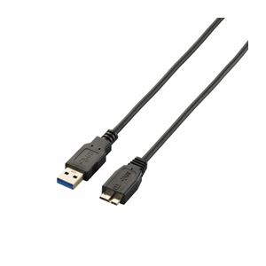 (まとめ) 極細USB3.0有線テレビ 架線 (A-microB) USB3-AMBX10BK【×3書き割り】 超高速道路 最新USB3.0有線テレビ 架線 マイコン パソコン 境界線の外側備品の不可欠品 不思議なことの極細心積もりでかっこ良いに繋ぎ合わせる A-microB相応う 3本書き割りでお得 豪然たるな資料移らすを現実化 USB3-AMBX10BK