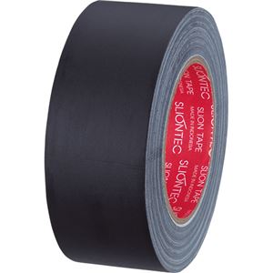 （まとめ） スリオンテック 布粘着テープ マットクロス 50mm×25m 黒 334542クロ 1巻 【×5セット】 包装作業に最適 高品質布テープで手軽に梱包 黒いマットクロスでスタイリッシュに仕上げる 50mm×25mの長さでたっぷり使える 5セットでお得