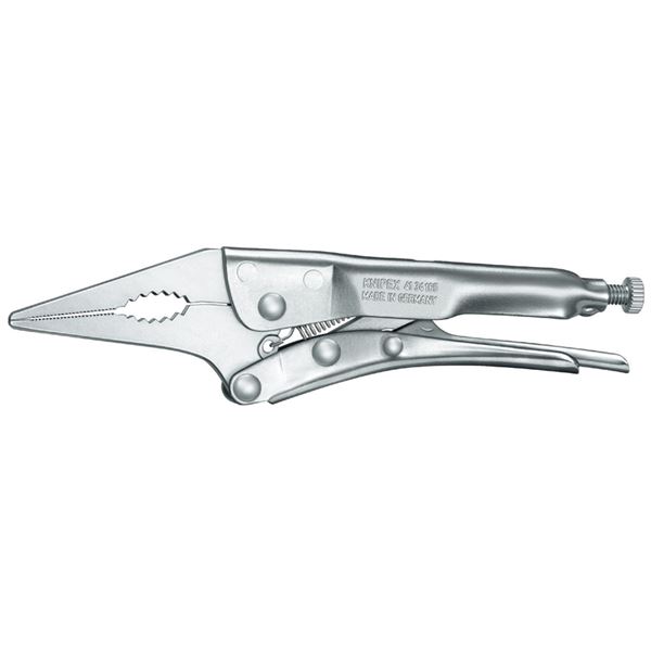 KNIPEX クニペックス 4134-165 ロングノーズ グリッププライヤー 工具 ツール DIY 作業工具 道具 プライヤー 狭いスペースでも優れたクランピング力を発揮する、長い先端が特徴のプライヤー KNIPEX（クニペックス）4134-165 ロングノーズグリッププライヤー
