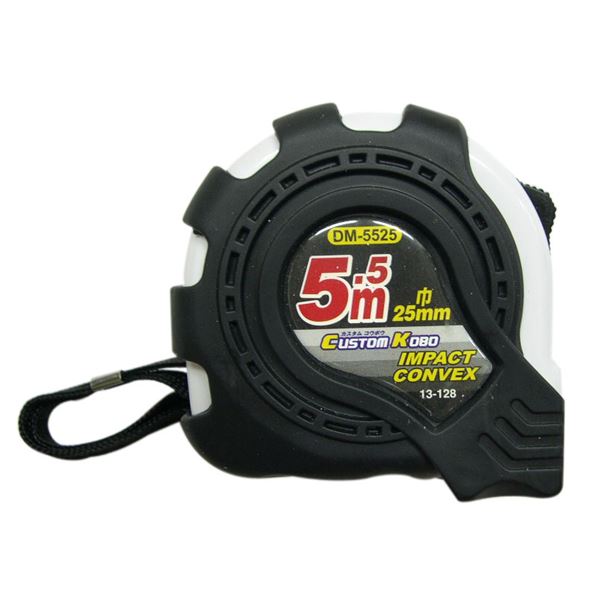 (業務用30個セット) CK インパクトコンベックス/メジャー 【長さ：5.5m】 金属 スチール テープ 13-128 DM-5525 〔DIY用品/大工道具〕 頑丈なゴムカバー付き測定工具 驚異の耐衝撃性 パワフルなインパクトコンベックス プロ仕様30個セット 驚きの長さ5.5m 頼れるスチールテ