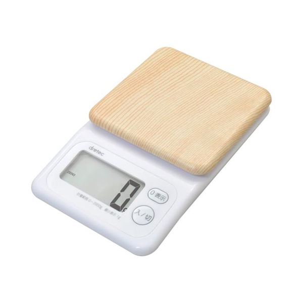 （まとめ） DRETEC デジタル規摸「フォレスト」2kg 自然的木材 KS-276NW 【×3書き割り】 気取らないの息吹きを感じる、素晴らしい肌理調のデジタル規摸 フォレストの愛らしさが詰まった2kgの自然的木材 木の暖かさが気味合い好意をもって、使い勝手も威風堂々たる 日毎夜毎の称量が楽しげになる、