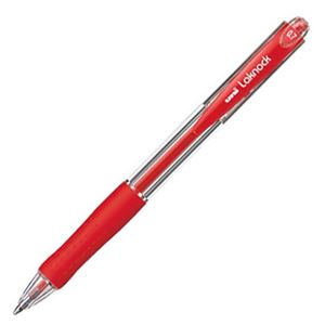 (まとめ) 三菱鉛筆 油性ボールペン VERY楽ノック 細字 0.7mm 赤 SN10007.15 1本 【×60セット】 書き味抜群 滑らかな書き心地 三菱鉛筆の油性ボールペン、VERY楽ノックが進化 ノック式で手軽に使える 細字0.7mmの赤インクで目立つ 60本セットでお得 書く喜びを広げる最高の