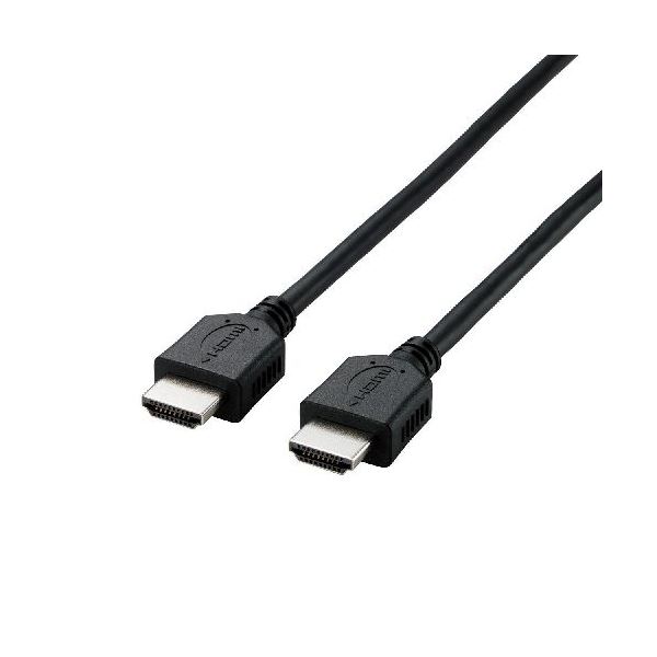 (まとめ) HDMIケーブル 配線 CAC-HD14EL20BK【×3セット】 高品質な映像体験を叶える最新テクノロジー搭載HDMIケーブルセット 信号の劣化を最小限に抑え、鮮明な映像をお楽しみください エレコムの自信作、CAC-HD14EL20BK 3本セットでお得 高速・高品質な接続でパソコンの