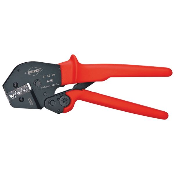 KNIPEX クニペックス 9752-09 圧着ペンチ SB 工具 ツール DIY 作業工具 道具 ワイヤーを瞬時に接続する最新テクノロジー ハンダ不要の端子圧着マスター(SB)が登場 KNIPEX(クニペックス)9752-09 圧着ペンチ