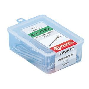 (まとめ)タッピングビス/ネジ 【40mm/105本入×5セット】 マーベル T-40 鉄板に瞬時に固定 驚異のパワーを発揮する究極の取り付けツール タッピングビス/ネジ【40mm/105本入×5セット】-T-40