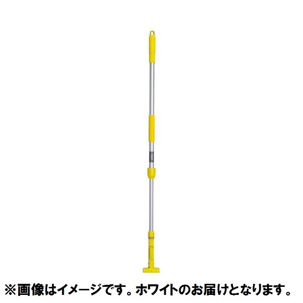 (まとめ) テラモト FX手持ち部分モップ 軽銀伸縮柄 白いこと CL-374-100-8 1本 【×2仕掛ける】 白 生い立つした洗い濯ぎの魔法つかい 軽銀伸縮柄で楽々お洗い濯ぎ テラモト ホワイトワンダーモップ 職業的仕掛ける【×2仕掛ける】 白