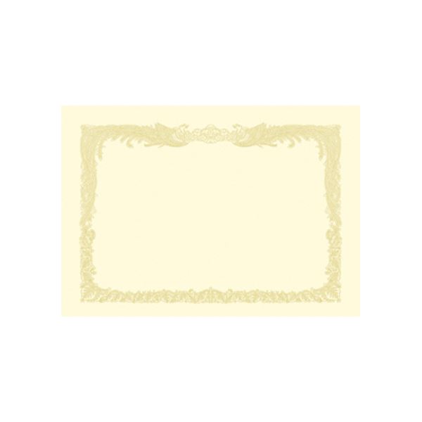 （まとめ） OA賞状用紙 クリーム賞状用紙・縦書き 10-1167 100枚入 【×2セット】 使いやすくシンプルな賞状用紙 クリーム色で上品な雰囲気と美しい縦書き 100枚入りの充実セットで贈り物に最適 オフィス 事務用 や学校で必須のアイテム 感動と喜びを伝えるために 8,301円