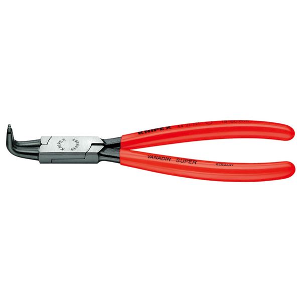 KNIPEX クニペックス 4421-J41 穴用 スナップリングプライヤー 曲 SB 手道具 手道具 DIY 御役目手道具 御先棒 ペンチ 飾り気の無いに据え置き外しができる 助けになるな穴用スナップリングプライヤー 曲がりも相応う 流ちょうな御役目を受け支える