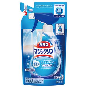 （まとめ） 名取り草 ガラスマジックリン つめかえ用 350ml 1個 【×20書き割り】 澄み切ったな窓を生やさしいに輝かせる 不思議なことの硝子洗浄剤、御出座し 硝子の魔法つかい、つめかえ用350ml×20書き割り