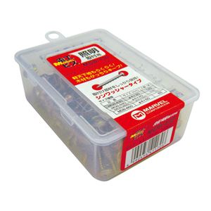 (まとめ)電工ビス (ライト 照明 取付用・全ネジタイプ) 【20mm/135本入×5セット】 マーベル MDB-420 ユニバーサルなネジでどんな下地でもOK 驚きのファスナーシステム ライト 照明 取り付けに最適 全ネジタイプの電工ビス、20mm/135本入り×5セット マーベルのMDB-420