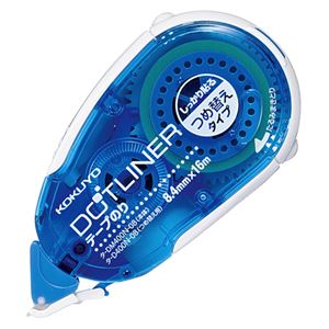 (まとめ) コクヨ テープのり ドットライナー しっかり貼るタイプ 本体 8.4mm×16m タ-DM400N-08 1個 【×15セット】 コクヨのテープのりが進化 登場の本体は8.4mm×16mの大容量で、一個で15セットもお得 作業効率もアップする、使いやすい接着用品 タ-DM400N-08があなたの