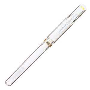 (まとめ) 三菱鉛筆 ゲルインクボールペン ユニボール シグノ 太字 1.0mm ホワイト UM153.1 1本 【×40セット】 白 書き味抜群 滑らかな書き心地が魅力のキャップ式ゲルインクボールペン 三菱鉛筆が誇るユニボールシグノシリーズの太字1.0mmホワイトが、40本セットでお得に