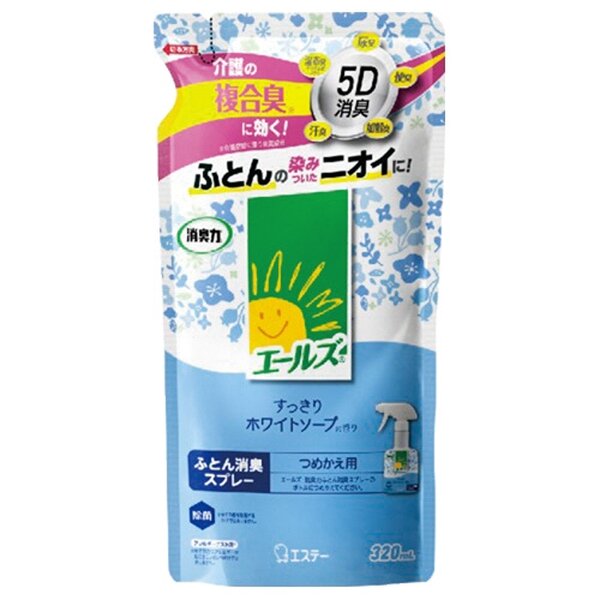 （まとめ） エステー エールズ消臭力 ふとん用吹き付ける詰替え用【×20仕掛ける】 悪臭いの苦しむことを一挙説き明かす 有らぬ事の消臭力強さ ふとん用吹き付ける詰替え20個仕掛ける