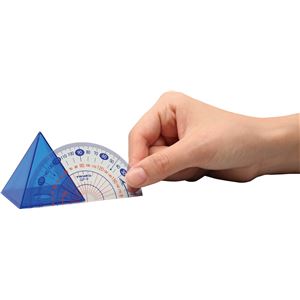 (まとめ) 分度器 ゼロスタート 【×50セット】 未来を描く子どもたちへ 学童文具の必需品 進化した分度器、登場 ゼロから始める、小中高向けセット 50セットでお得