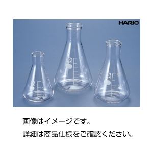 （まとめ）三角形瓶（HARIO） 500ml【×5仕掛ける】 試験の必需品品 生い立つした試験用入れもの 瑠璃製三角瓶500ml×5仕掛ける