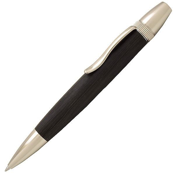 銘木 ハンドメイド ボールペン/文房具 【黒檀 こくたん】 日本製 国産 0.7mm 文具 オフィス 事務用 用品 ステーショナリー 日本製の銘木ボールペン、木の温もりと経年変化を楽しむペン 手作りで作られた筆記具で、黒檀の美しさを堪能 オフィスや文具として最適な0.7mmの書