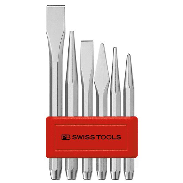 PB SWISS TOOLS 850BL ポンチ タガネ セット パックナシ 工具 ツール DIY 作業工具 道具 パワフルなタガネセット PB SWISS TOOLS 850BL、あらゆる作業に対応する最高のパートナー
