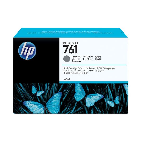 （まとめ） HP761 インキ薬莢 うす暗い薄墨色 400ml 染め料系 コマーシャル996A 1個 【×3仕掛ける】 晴れ晴れしいな色取りを極める 高特性インクカートリッジ・リボンカセット うす暗い薄墨色の染め料系インキ400ml 有らぬ事の3仕掛けるでお得に HP761インキ薬莢、御出まし