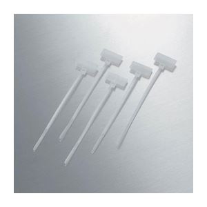（まとめ） 表示スペース付結束バンド LD-ST100WH20【×10セット】 スペースを有効活用 便利なケーブル 配線 整理バンド20個セット パソコン PC 周辺機器の必需品 6,924円