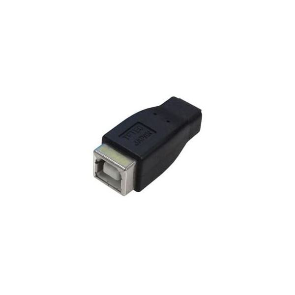 (まとめ)変換名人 変換プラグ USB B(メス)→miniUSB(メス) USBBB-M5B【×10セット】 パソコン PC 接続を変えるUSB BからminiUSBへの変換プラグ、USBBB-M5Bがセットで10個 パソコン 周辺機器の必需品で、快適なデジタルライフをサポートします
