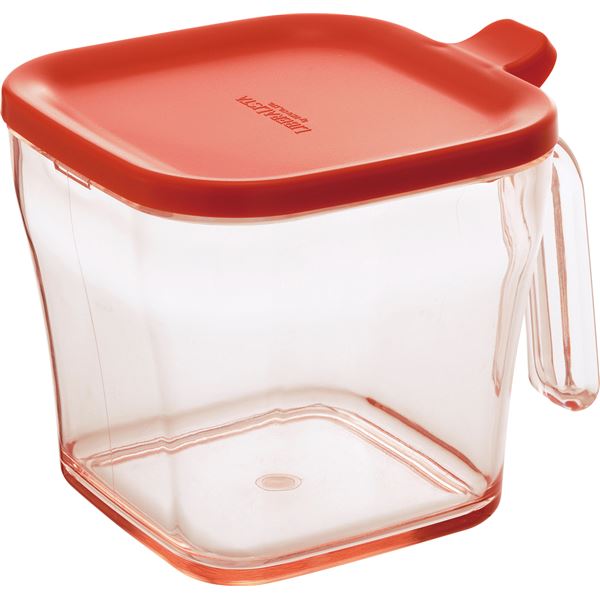 【30セット】 クックポット/調味料入れ 【レギュラー レッド】 11.2×14.5×10.6cm 『リベラリスタ』 赤 エレガントでオシャレな調味料の宝庫 スパイスワンダーポット 【30個セット】 カラフルな調味料入れ 【スタンダード レッド】 11.2×14.5×10.6cm 『フリーダムスパイ