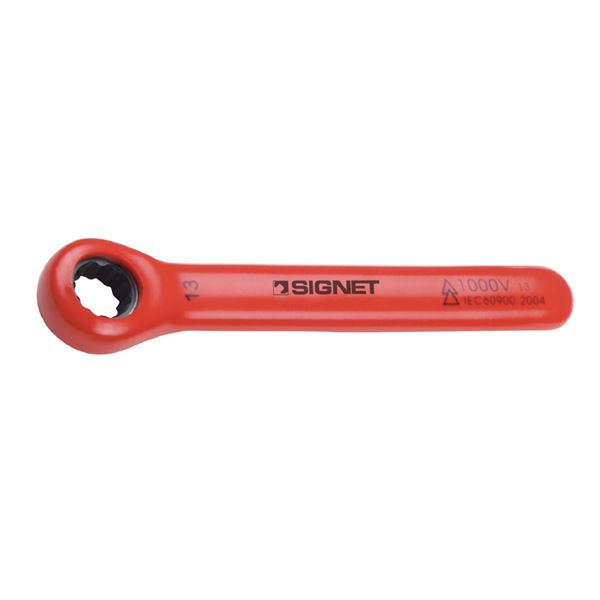 SIGNET シグネット E42713 絶縁 SIGNET レンチ 13MM 工具 ツール DIY 作業工具 道具 絶縁力抜群 13mmのSIGNETレンチがあなたの作業をサポート