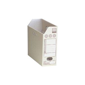 （まとめ） ペーパーシスボックス A4判ヨコ型（整理 収納 幅95mm） SBF-102C-70 ホワイトグレー 1個入 【×10セット】 白 ワンタッチで簡単組立 収納幅95mmのA4判ヨコ型ペーパーシスボックスが10個セットでお得 スタイリッシュなホワイトグレーで整理整頓もバッチリ 使いや