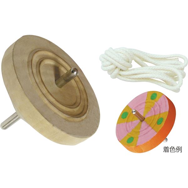 (まとめ) 鉄芯ゴマ 無着色 φ65 【×40セット】 学びと遊びが融合したセット 教育玩具の魅力が詰まった、小学校・中学校・高校向けのアイテム が贈る、無着色の鉄芯ゴマφ65が40個セットでお得 知識と創造力を育む、未来を拓く遊びがここに