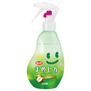 (まとめ) ライオン ルック まめピカ トイレのふき取りクリーナー 本体 210ml 1本 【×10セット】 トイレピカピカ 10本セットでお得なトイレクリーナー 手軽に使える本体タイプで、徹底的にキレイにします 快適な生活をお楽しみください
